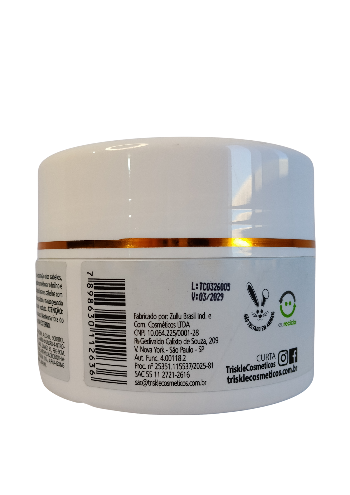 TRISKLE MASC 250G INTENSIVE COBRE