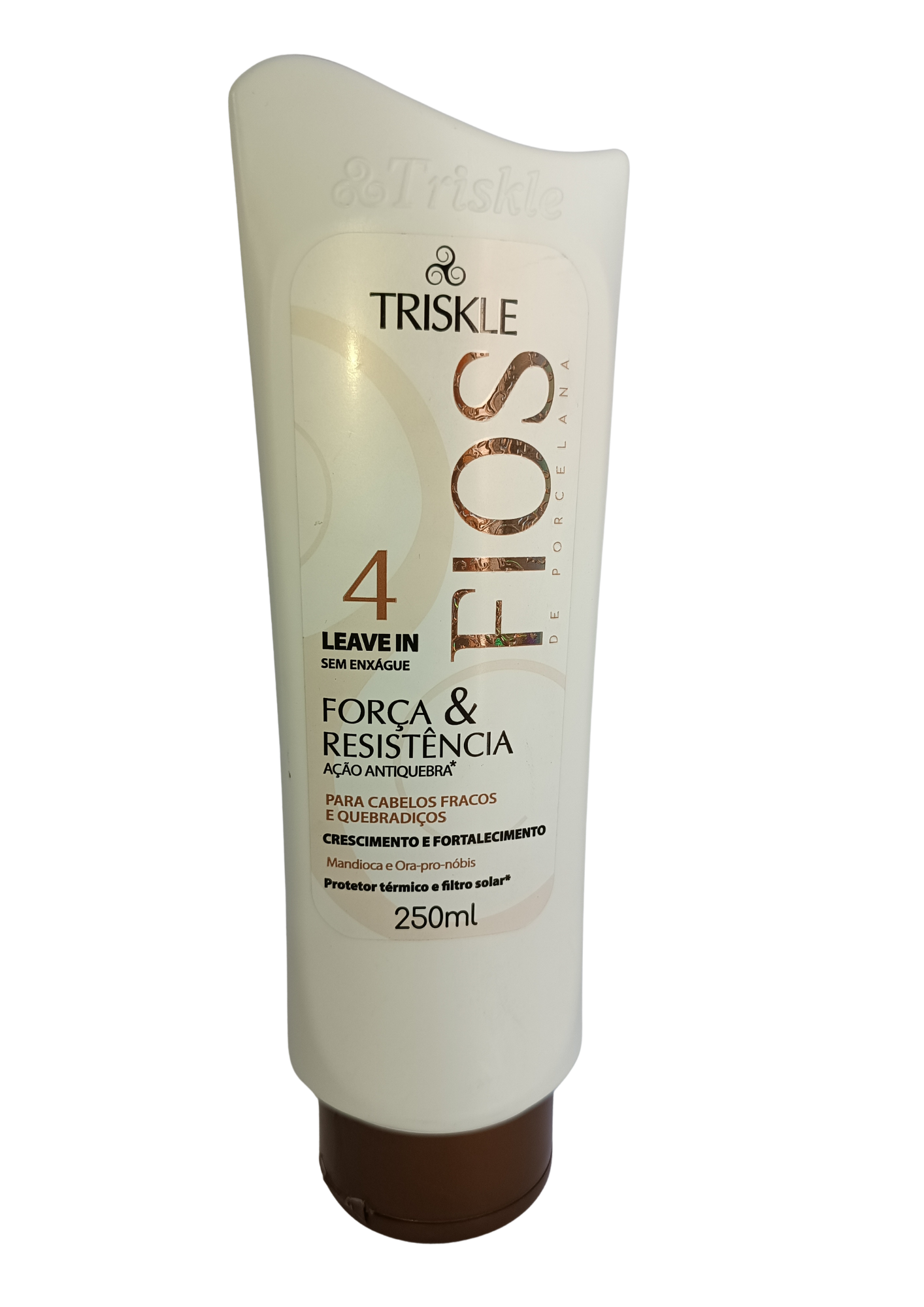 TRISKLE LEAVE-IN 250ML FORCA E RESISTENCIA