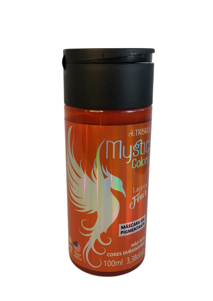 TRISKLE MASC PIGMENT 100ML MYSTIC COLORS LARANJA FENIX