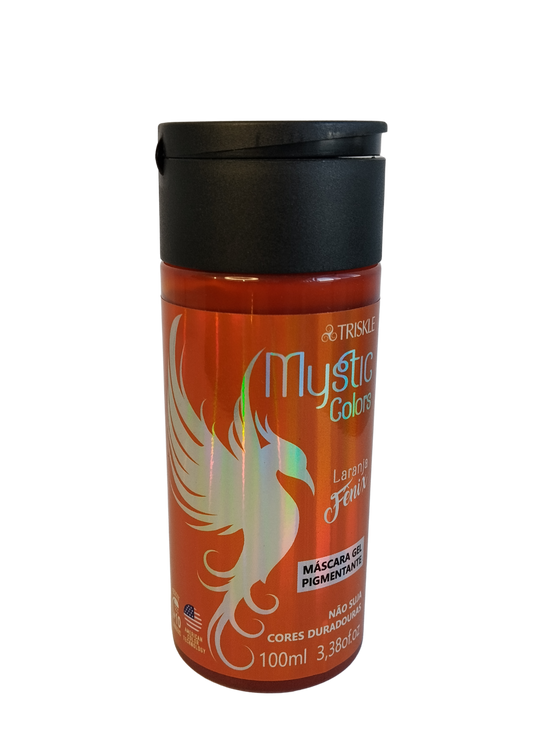TRISKLE MASC PIGMENT 100ML MYSTIC COLORS LARANJA FENIX