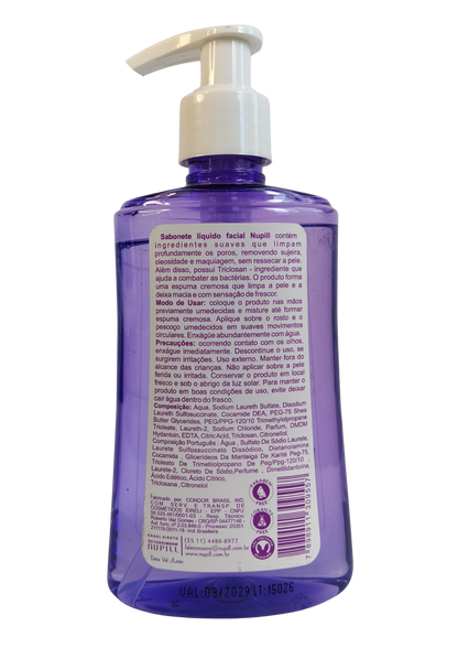 NUPILL SAB LIQ FACIAL 200ML SUAVE