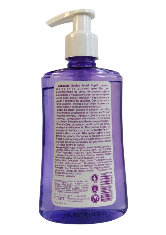 NUPILL SAB LIQ FACIAL 200ML SUAVE