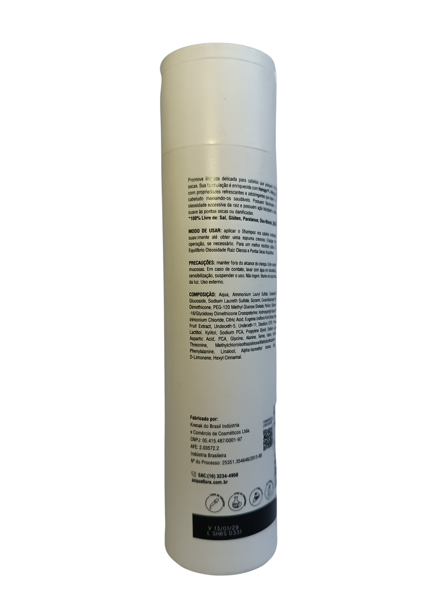 ACQUA F SH 300ML** EQUIL OLEOS SECOS