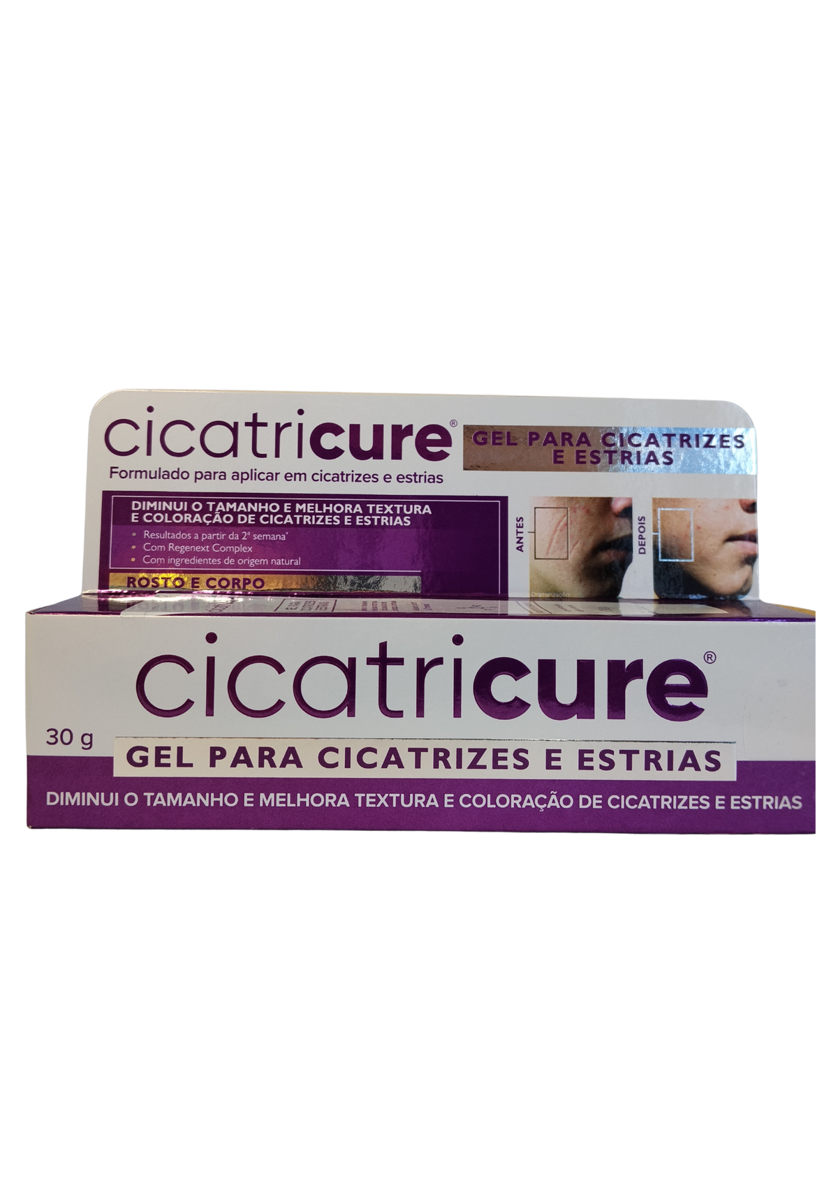 CICATRICURE GEL 30G CICATRIZES E ESTRIAS