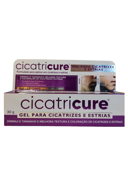 CICATRICURE GEL 30G CICATRIZES E ESTRIAS