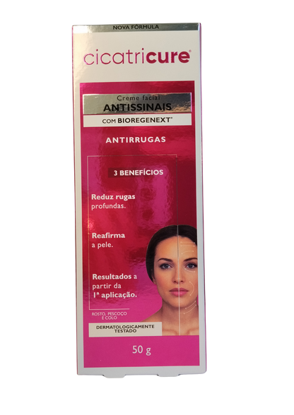 CICATRICURE CR FACIAL 50G ANTISSINAIS