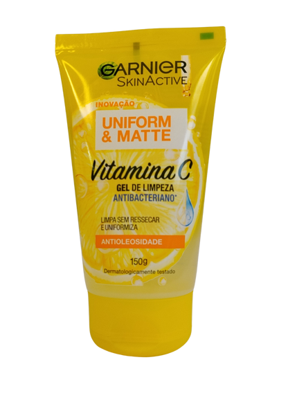 GARNIER GEL LIMP FAC UNIFORM MATTE 150ML VIT C