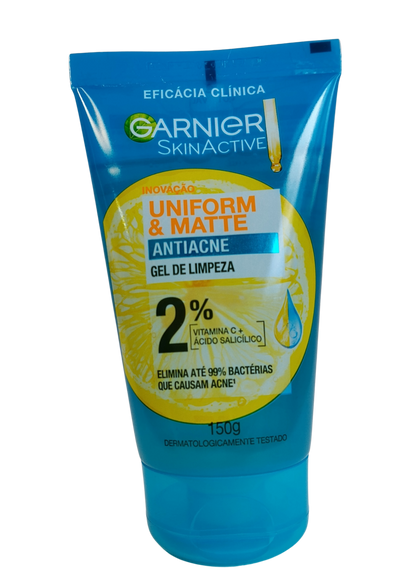 GARNIER GEL LIMP FAC 150G ANTIACNE