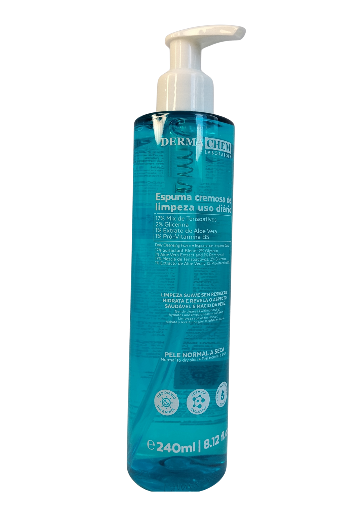 DERMA CHEM ESPUMA CR 250ML LIMPEZA LABORATORY