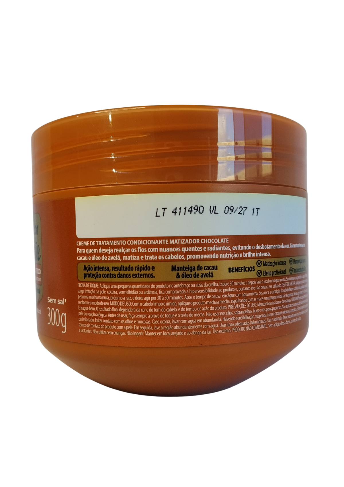 SALON MEU LISO MASC CO 300G CHOCOLATE