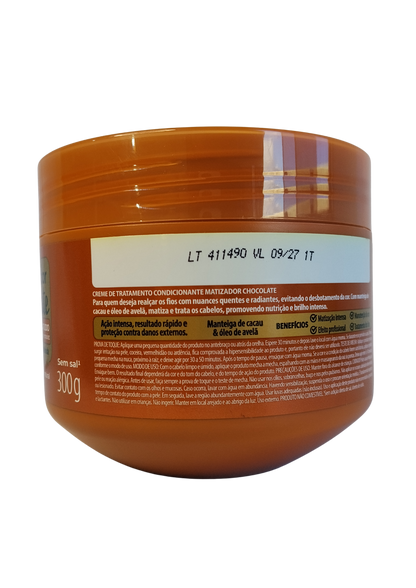 SALON MEU LISO MASC CO 300G CHOCOLATE