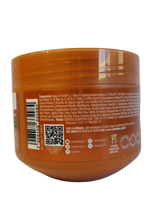 SALON MEU LISO MASC CO 300G CHOCOLATE