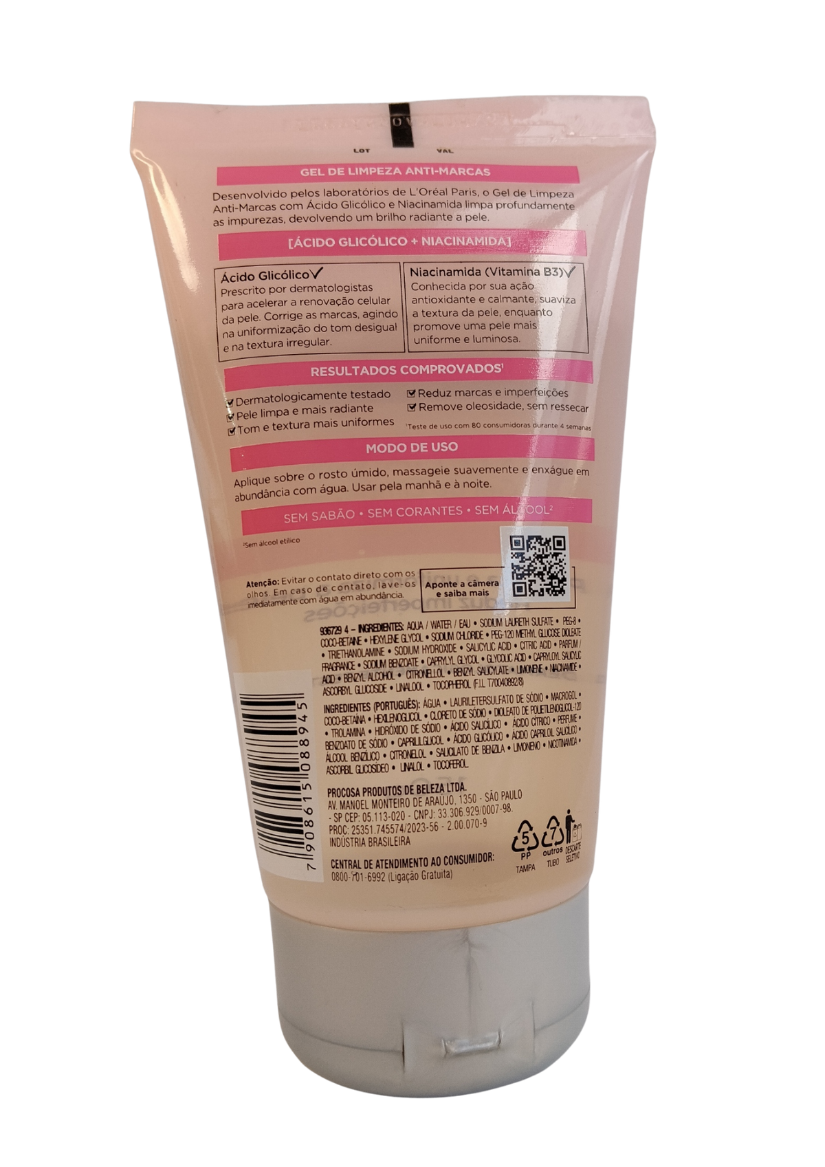 GARNIER GEL LIMP 150G GLICOLICO