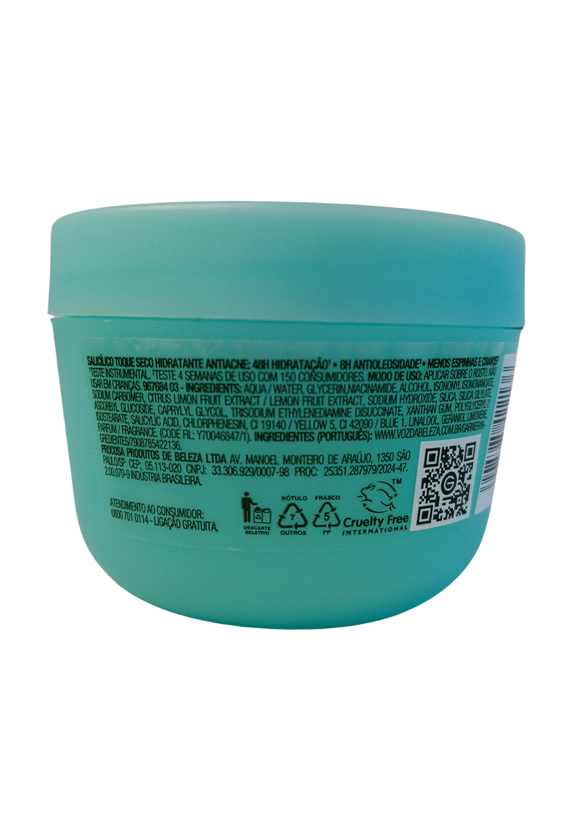 GARNIER HIDRAT FAC 85G ANTI ACNE