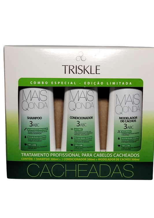 TRISKLE KIT MAIS Q ONDA 900G CACHEADAS