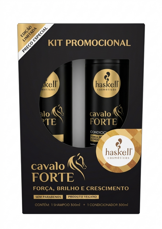 HASKELL PROMO SH300ML+CO300ML CAVALO FORTE