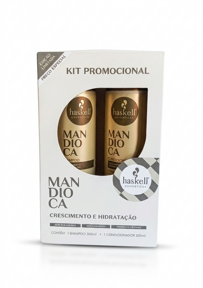 HASKELL PROMO SH300ML+CO300ML MANDIOCA
