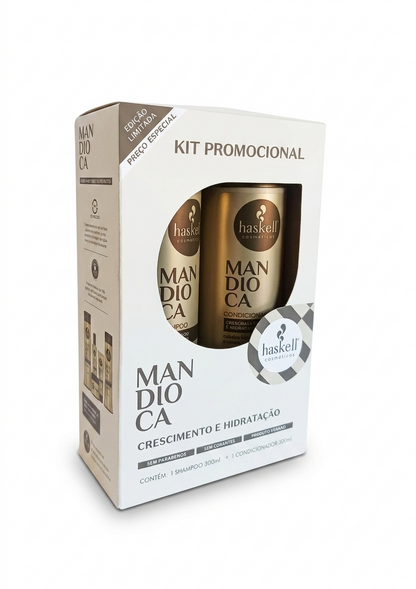 HASKELL PROMO SH300ML+CO300ML MANDIOCA
